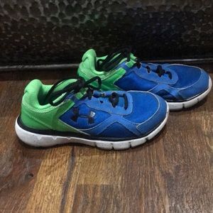 Boys Under Armour athletic shoes